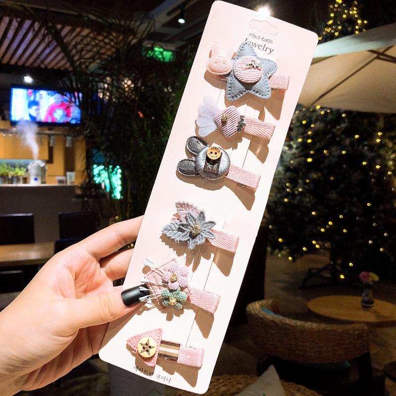 3Pcs/set Knot Rabbit Lovely Beautiful Sweet Headwear Kids Headband Girls Floral Bow Hairband