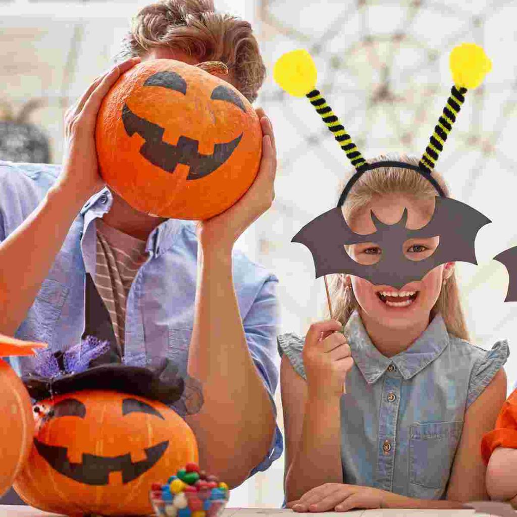12 Stück Bienen-Antennen-Haarreif Haarreifen Haarspange Kostümzubehör Kopfbedeckung für Damen Perfekt für Halloween-Kostüm und Cosplay