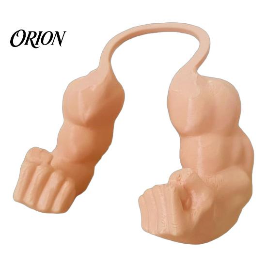 Playful Cat Dress-up Items Muscle Arms, Hilarious 3D Printed Muscular Pet Lightweight Arms for Kittens Shoulder Attachment Feline Cosplay, Fun
