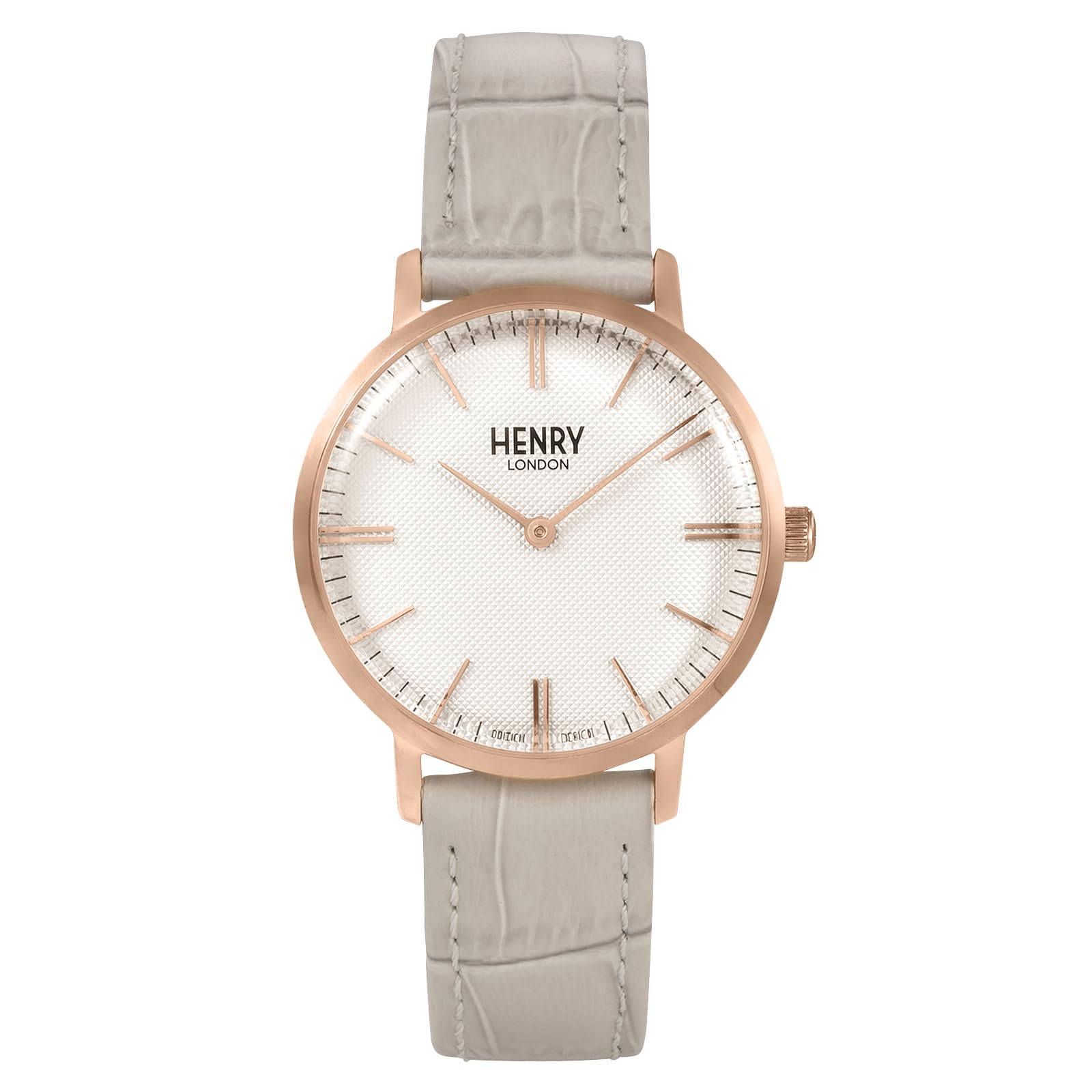 

Повседневные часы Regency Suede Grey [Henry London] HL34RGP-M-GY [Товар] белый