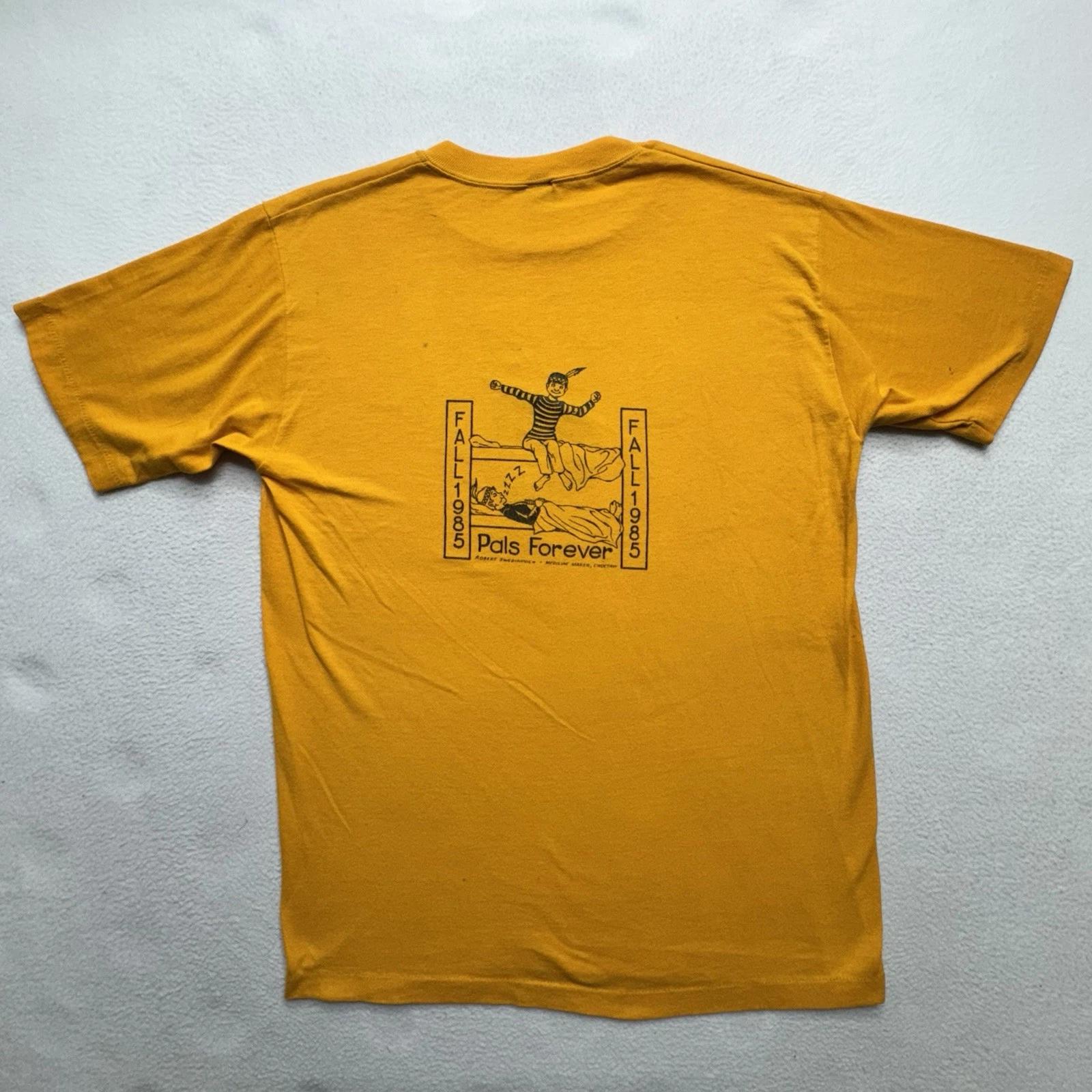 

Vintage Father Son Indian Guides T-Shirt 1988 Pals Forever Single Stitch L S