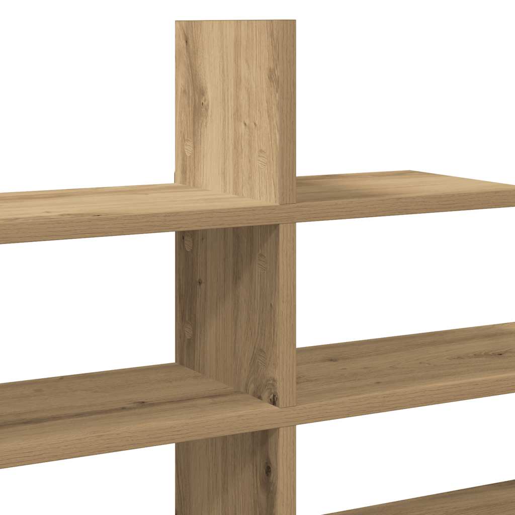 Wall Shelf Artisan Oak 124.5 X 18 X 60.5 Cm Particleboard