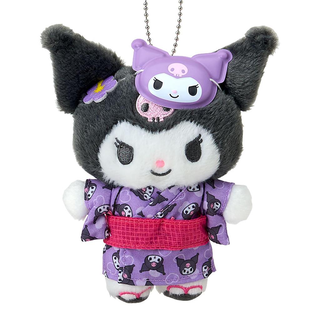 Sanrio Mascot Holder Summer Polyester and Ages 6 and 404420 (Character Festival!) Kuromi, Steel, Up,