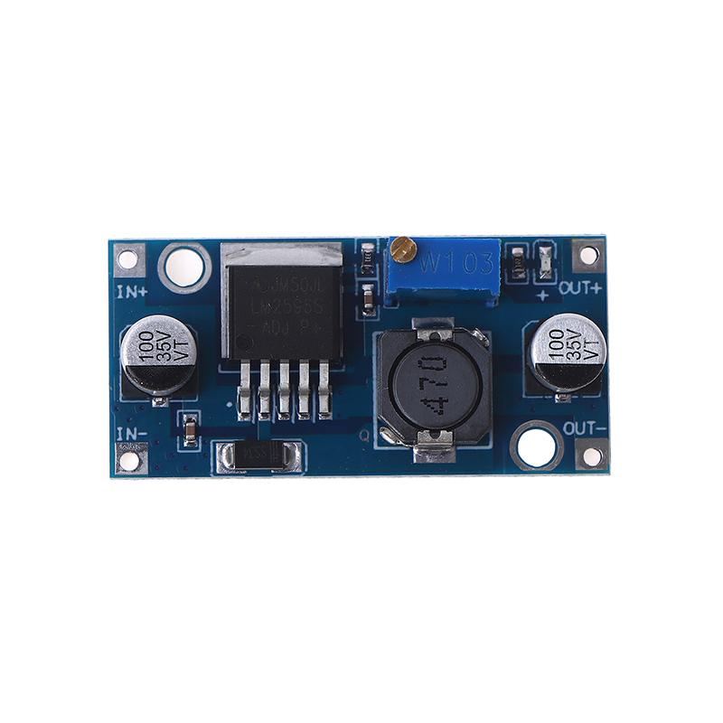 1 Stück Lm2596S Abwärtswandler DC zu DC Wandler Hocheffizienter Spannungsregler 3.0-40V zu 1.5-35V Abwärtswandler Einstellbar