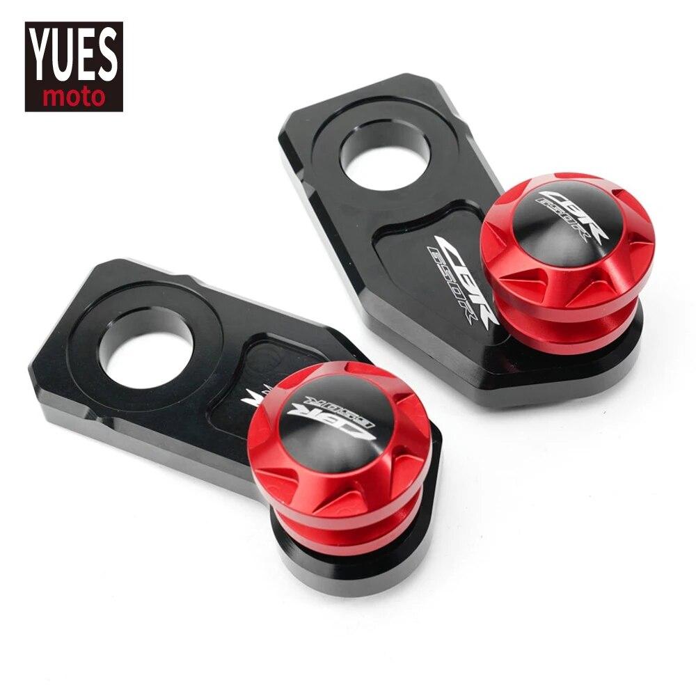 Motorcycle Accessories Chain Adjustment Block Frame Swingarm Spools Sliders For Honda CBR650R CB650R CBR 650R CB 650R