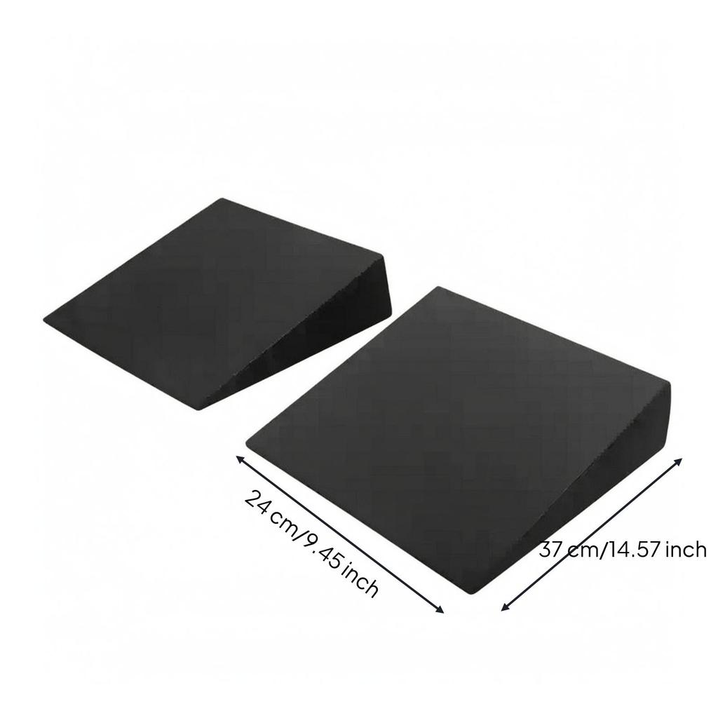 2 Pieces Calf Stretch Board Inclined Stretcher Stable for Home Gym