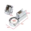 ABS Shower Holder Bath Hinge Brackets Elegant Bathroom Design Long-lasting Shower Solution ABS Chrome Plating Hinges