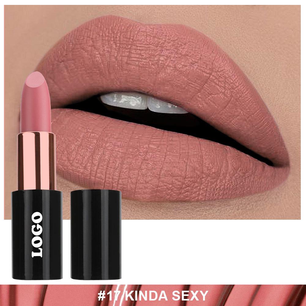 Waterproof and Non-Transfer Matte Lipstick: Long-lasting, No-Fade, No-Stick Formula.
