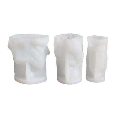 Flexible Silicone Mold of Mother and Child Candle Mould Perfect for Craft Enthusiasts and Home Decors Designers