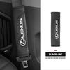 For Lexus Car Seat Belt Leather Safety Shoulder Covers Auto Accessories CT200H ES250 ES300H IS250 IS200 GS300 GS460 GX470 LS400