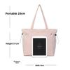 Casual Mode Grote Capaciteit Tote Bag Eenvoudige Reistas Dames Grote Schoudertas Esthetische Handtassen Trekkoord Tote Handtas