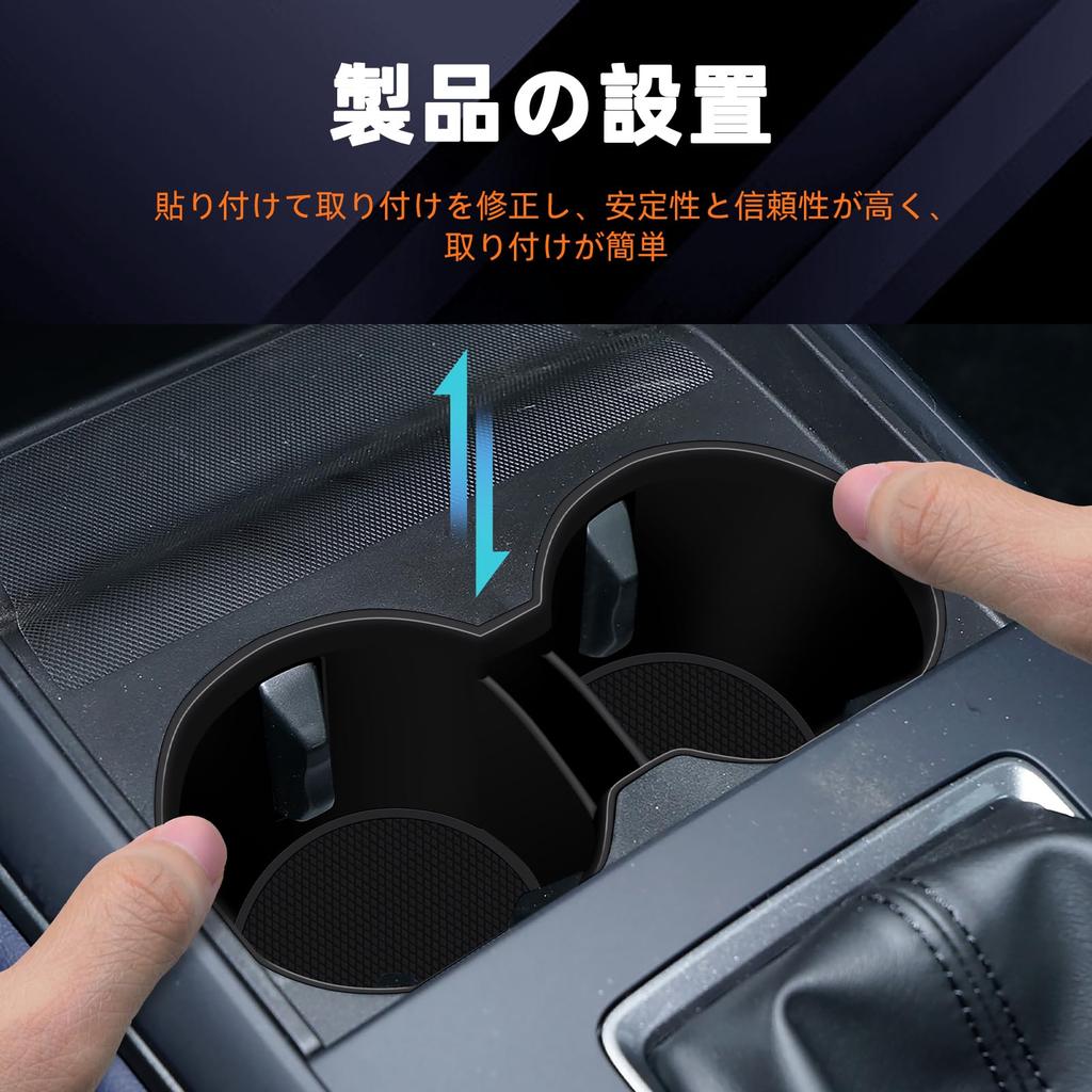 FDAIUN Car Cup Holder Coaster for Mazda Silicone Cup Interior Customization Parts and Mazda CX30 Easy 1 Piece CX-30 (2020-2025), Non-Slip Mat,