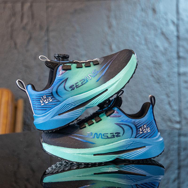 

Boys shoes 2025 spring and summer new children s shoes boys sports shoes mesh breathable running shoes ultra-light soft sole 32