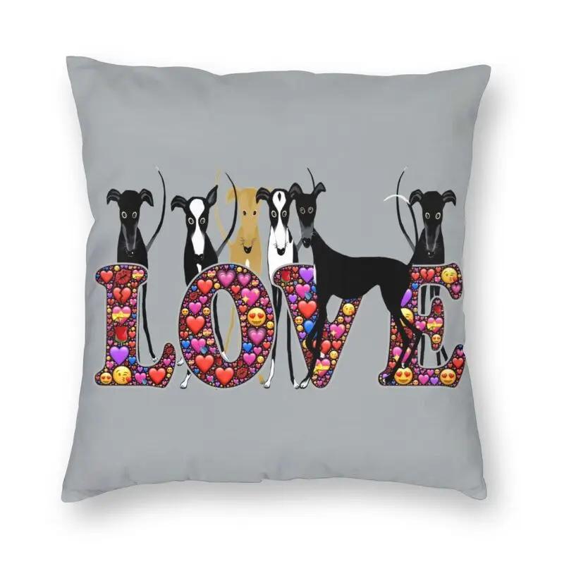 Greyhound Bedroom Sofa Cushion Cover Home Decor Pet Dog Living Room Lovers   Pillowcase