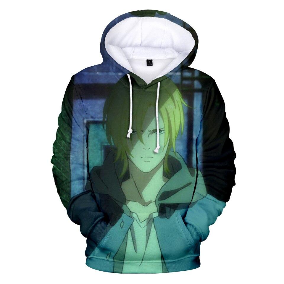 Banana Fish Anime Hoodie Men /Women Sweatshirt Popular Fashion