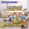 DoReMi Pattern Bedding,Quilt Set Quilt Cover Pillowcase Home Birthday Gift (1*duvet cover+2*pillowcase,without core)XSJT0917012