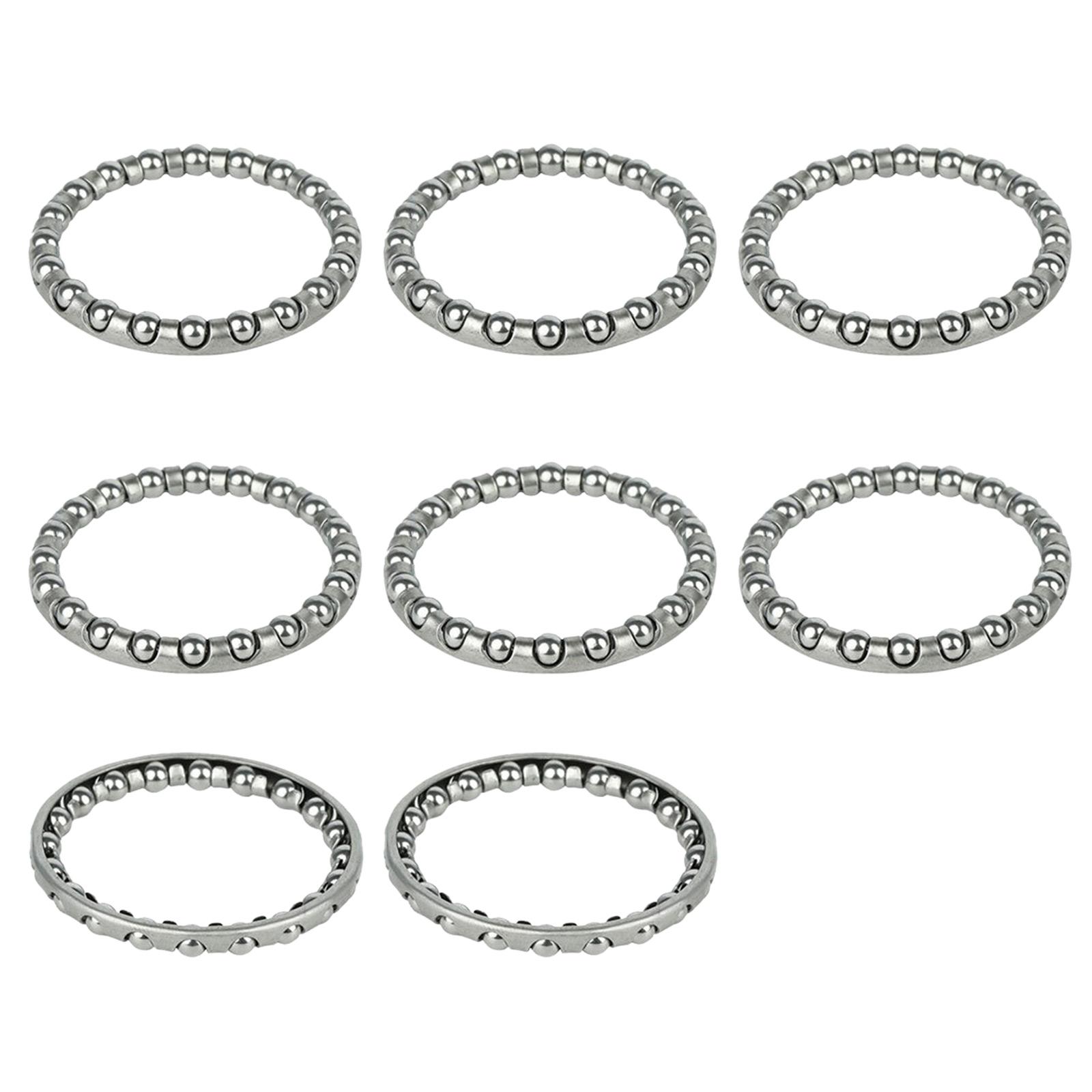 

8 шт. Сепаратор шариковых подшипников для велосипедов Подшипник с сепаратором для рулевой колонки горного велосипеда Подшипник для втулки вилки велосипеда Подшипник каретки A2