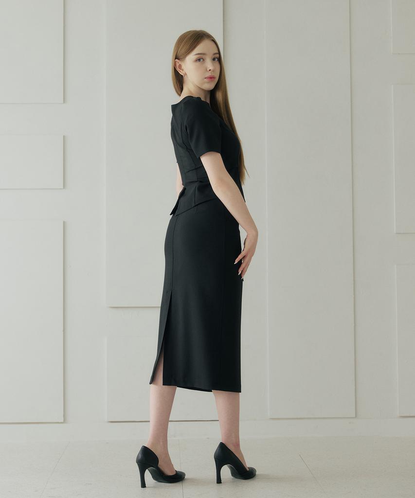 Belrma Rema Long Pecil Skirt