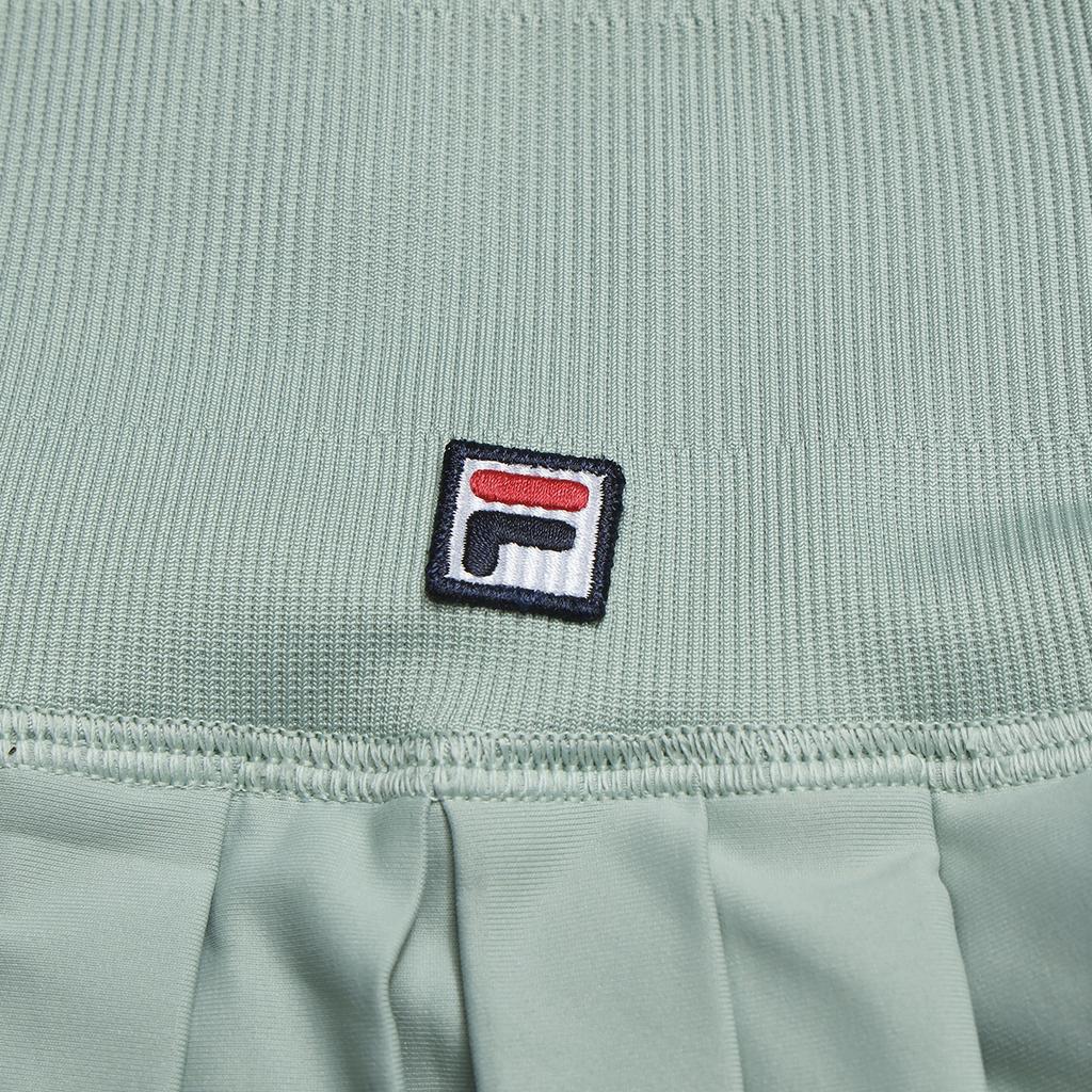 Fila Tennis Susan Skirt Fashion Simple Classic Sports Training Versatile Comfortable Tennis Skirt Women Skirts Water-Grass-Gray-Green A11W623310FGN