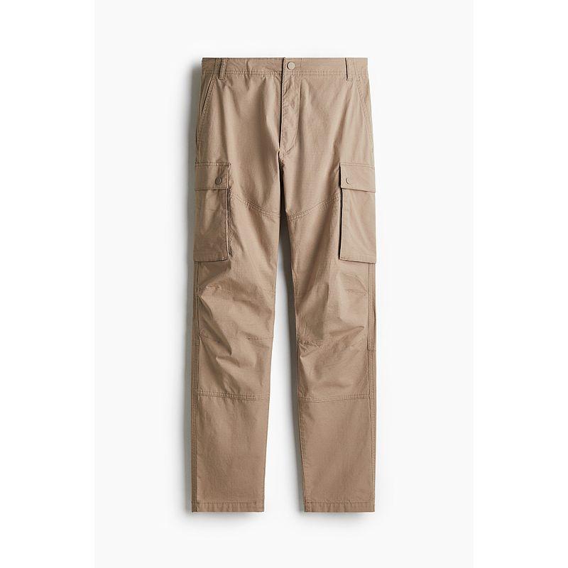 

HM Men s Wear Fall 2025 New Arrival Slim Fit Tear-Resistant Cargo Pants 1259388