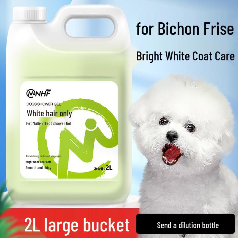 Pomeranian & Samoyed Whitening Shampoo for White Dogs