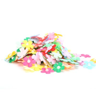 200 Pcs Mini Fleurs Artisanales avec Tencolor Mélangé Fleurs Marguerites Douces Idéal pour Carnet Manuel Accessoires DIY Artisanat