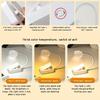 Led Clip On Book Light Portable Reading Light Type-C Rechargeable Eye Protection Stepless Dimmable Flexible Mini Desk Lamp