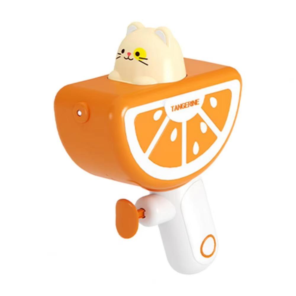 

Animal Design Orange Bath Fountain Toy The Water-Sprinkling Festival Orange Cat