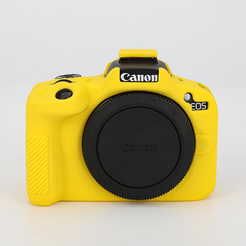 Husă de silicon pentru camera mirrorless Canon EOS R50 - Geantă de mână moale protectoare pentru fotografie