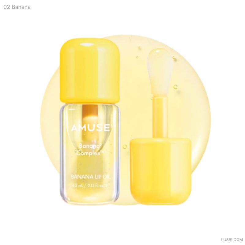 AMUSE Banana Lip Oil 4.5ml (IVE WONYOUNG's Pick) (+Free Gift)