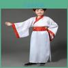Elegante Estilo Antiguo Chino Ruqun Niñas Niños Hanfu Largo Hada Vestido Infanta