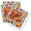 20pcs Funny Pumpkin Disposable Paper Napkins Home Table Dinner Tableware Party Decoration