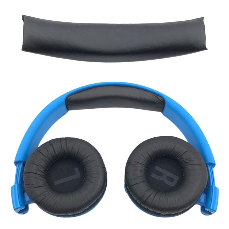 Replacement Headband Pad with Soft Protein Leather Cushion for JR300 JR300BT JR310BT Headsets Noise Canceling