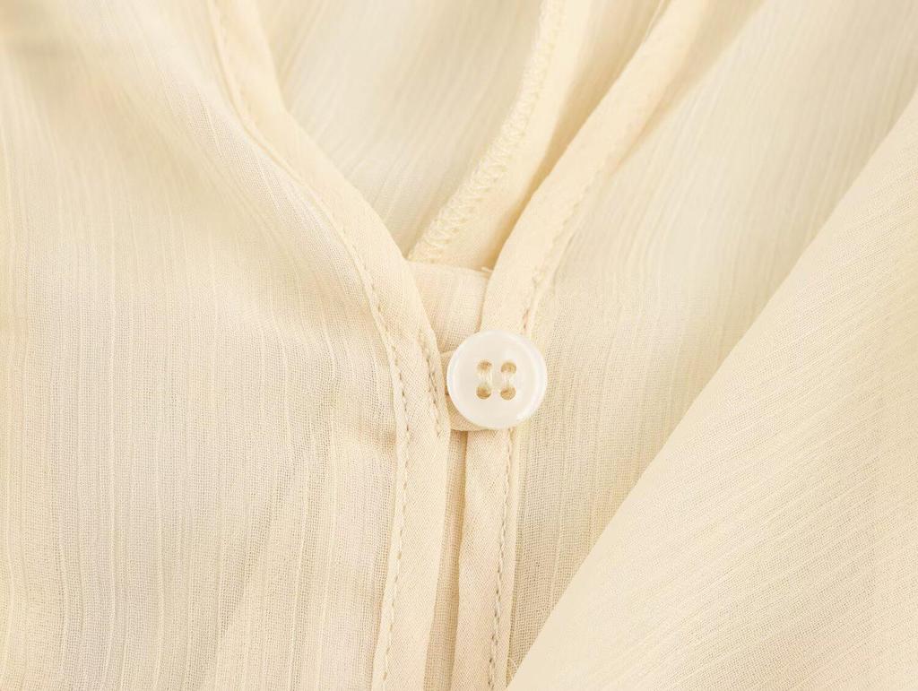 TAOP&ZA Dámská letní temperamentní vrstvená halenka s volánky