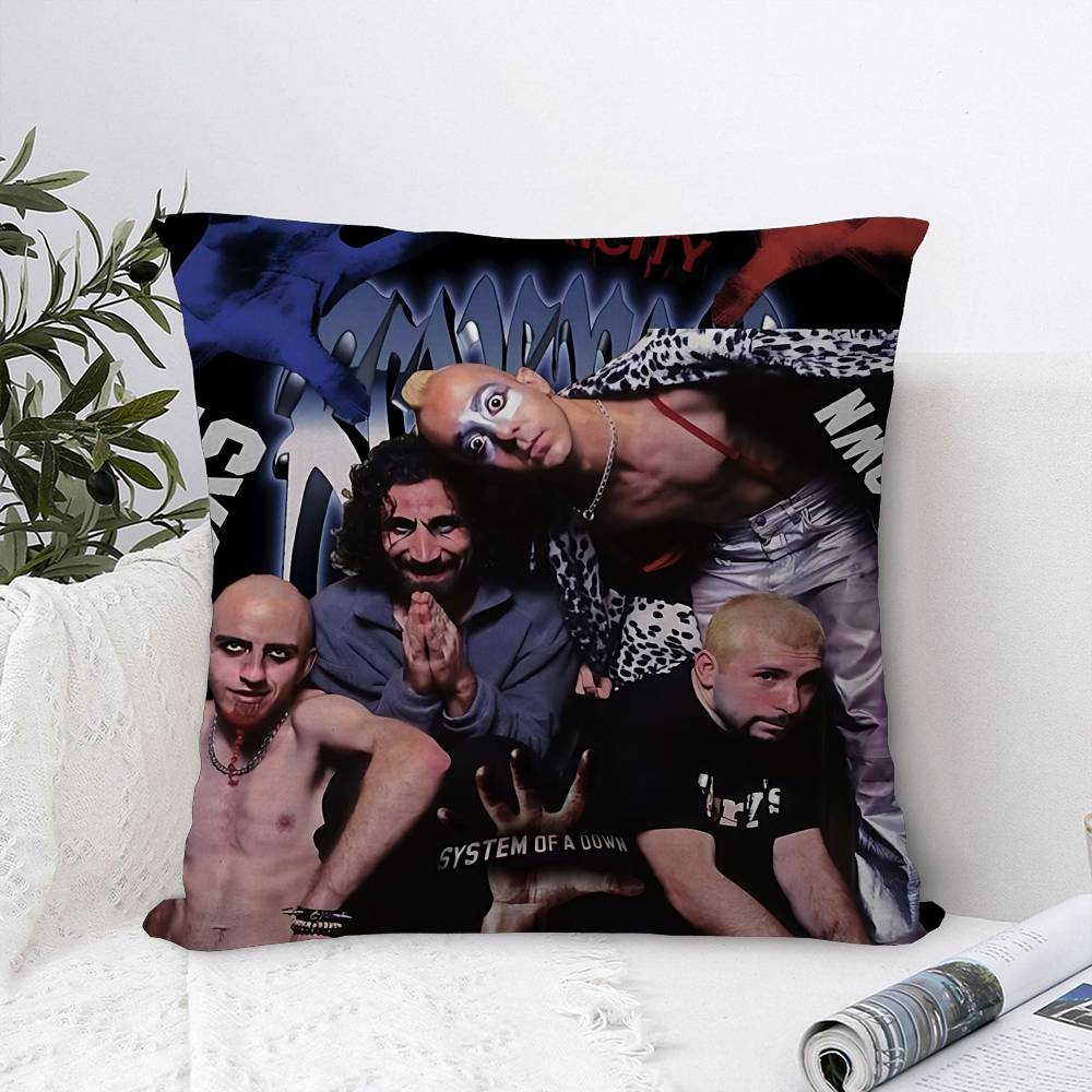 S-System Of A D-Down Band Cushion Cover Pillowcase Upholstery Sofa Throw Pillow Home Decor Pillowcas