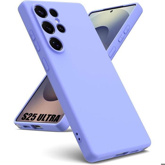 Coque pour Samsung Galaxy S25 Ultra - BOOLING - Protection Ultra Slim Antichoc - Violet Foncé