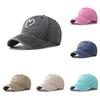 Shaped Pattern Heart Cotton Retro Big Heart Baseball Hat Adjustable Cap Adults