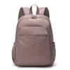 Zaino Monocolore da Donna Leggero Impermeabile in Nylon Zaino da Viaggio