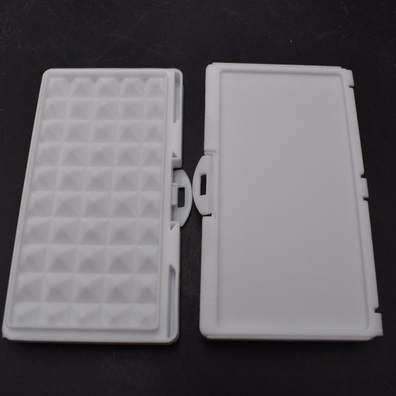 50/100-Fächer Strasssteine Schmuckaufbewahrungsbox 3-10 mm Edelstein-Display-Organizer-Etui Für Geschäft Edelsteine Rohe Steinverpackung Abdeckung Tablett