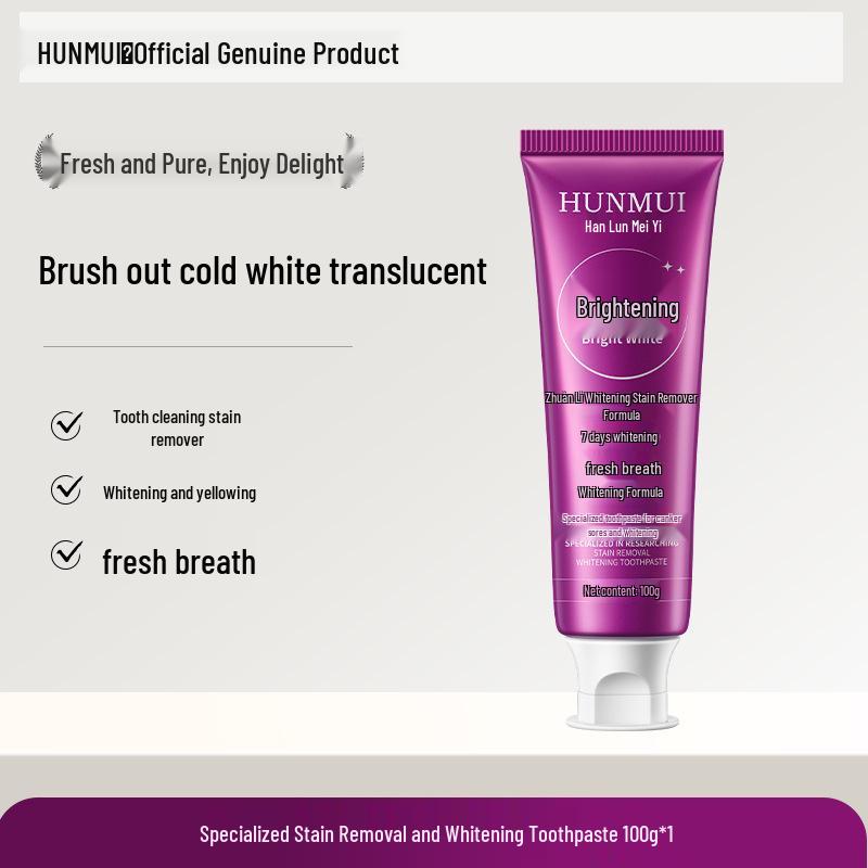 Han Lun Mei Yu Multi-Effect Stain & Yellowing Removal Toothpaste - Freshens Breath and Prevents Cavities