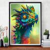 5D DIY Diamond Painting ,Animal Dragon,,Embroidery Kits,Full Rhinestones Diamond Painting, Handmade Home Decor Gifts