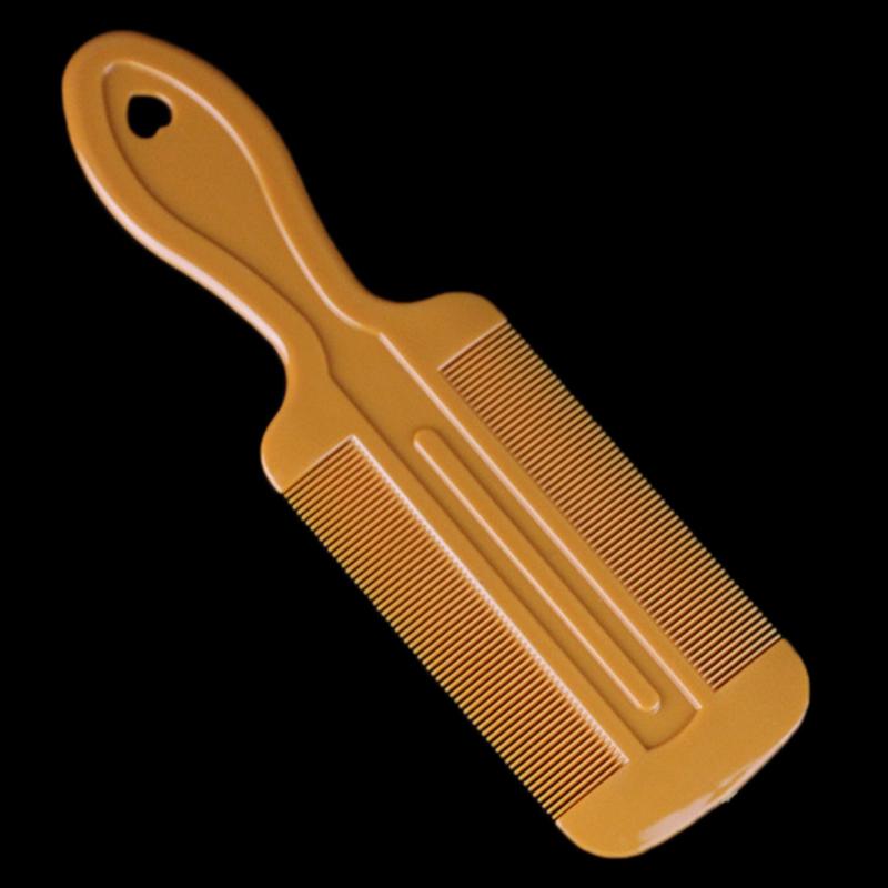 1Pc Läusekamm Kunststoffgriff Doppelseitiger Läusekamm Haarkämme Läuse Floh Nit Haarkämme