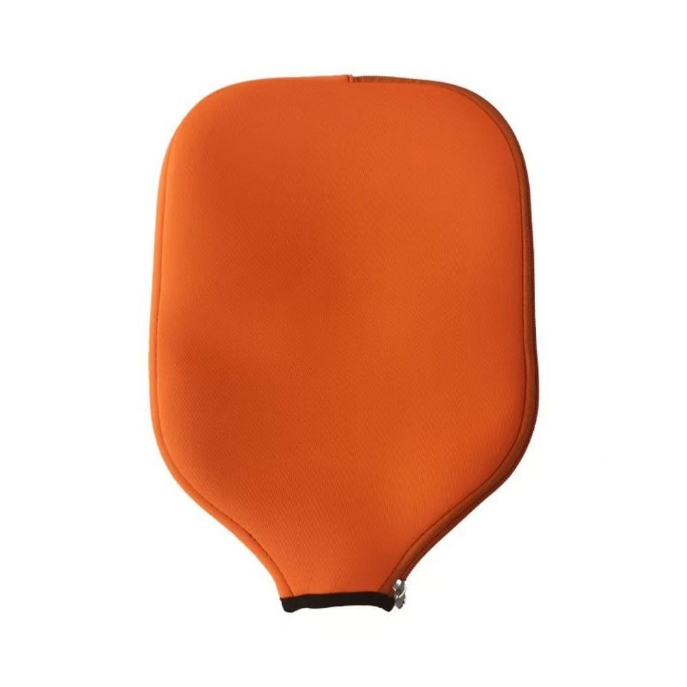 With Zipper Pickleball Paddle Cover Soft Texture Pickleball Racket Bag  Portable Use