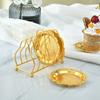 6 Pezzi Decorazione Casa di Alta Gamma Sottobicchiere per Tazza da Caffè Sottobicchiere per Tè Sottopiatto Isolante Termico Vassoio per Frutta Vassoio per Cibo