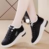 Fashion 2024 Winter Boots Women Ankle Boots Warm PU Plush Winter Shoes Sneakers Flats Lace Up Ladies Shoes Short Snow Boots