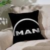 Cool MMan Truck Logo Throw Pillow Covers Pattern Cushion Cover Suitable For Sofa Bedroom Car Pillow Cover