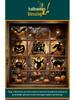 Halloween Party Decorations: Pumpkin Lanterns & Spiderweb Ornaments