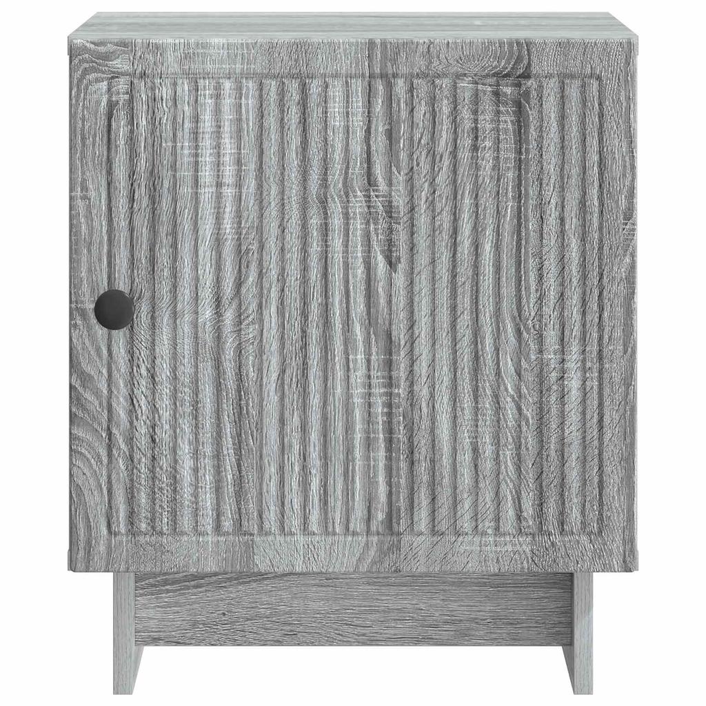 Nightstand Grey Sonoma 43 x 34.5 x 50 cm Particleboard