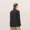 2026 Spring 100% Wool Loose Straight Long Blazer
