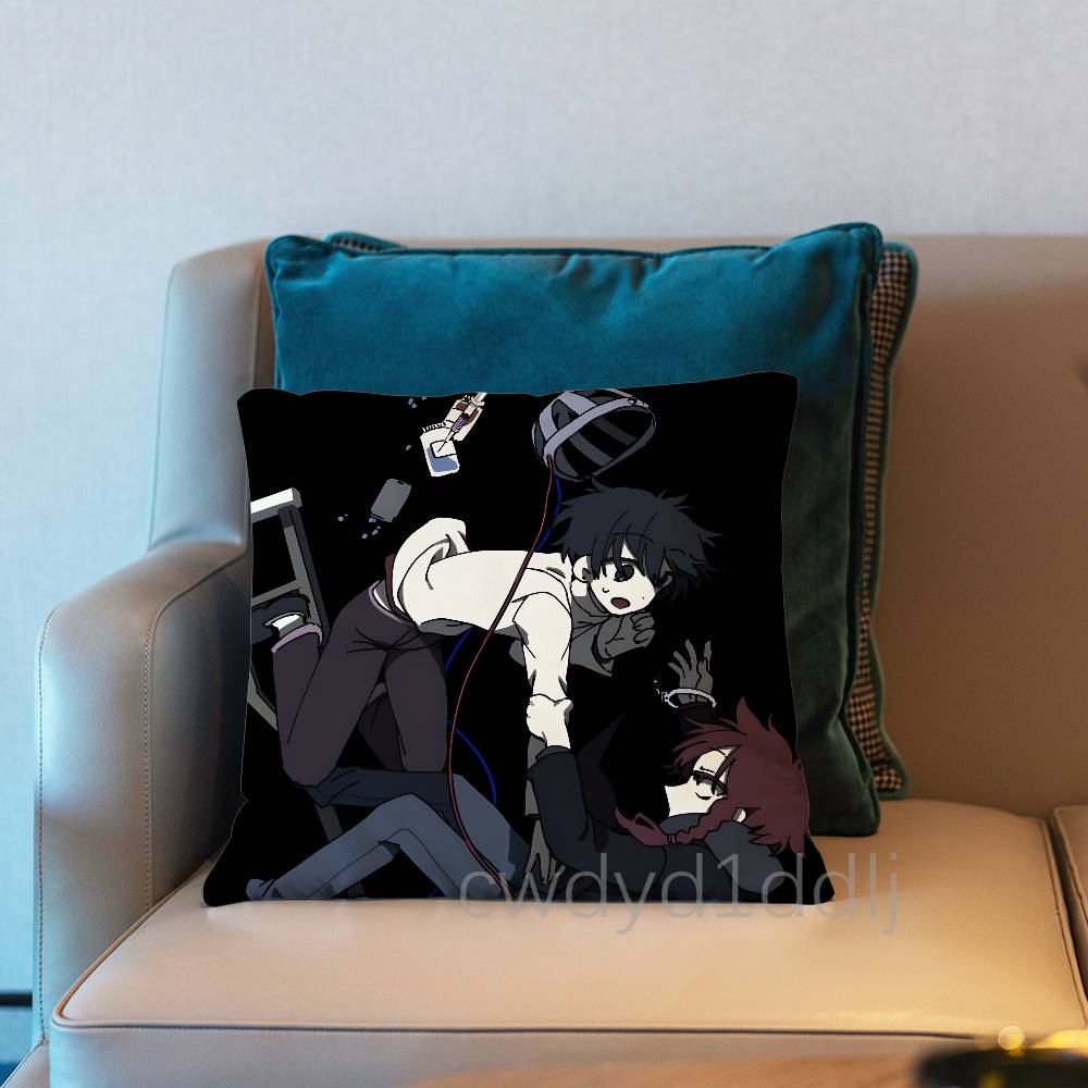 Zeno Remake Anime Pillow Case Short Plush Sofa Decorative Gift Home Doublesided Printing Cushio